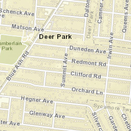 Deer Park Ohio Street Map