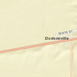 Dodsonville Ohio Street Map