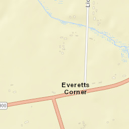 Everetts Corner Delaware Street Map