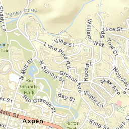 Aspen Street Map