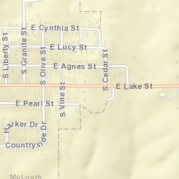 153-199 East Lake Street, McLouth, KS Street Map
