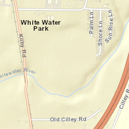 White Water Park Ohio Street Map