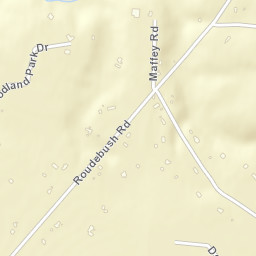 Woodland Park Ohio Street Map