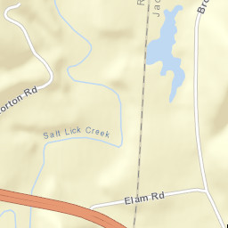 Brocks Corner Ohio Street Map