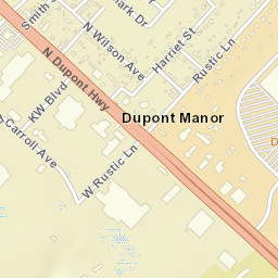 Dupont Manor Delaware Street Map