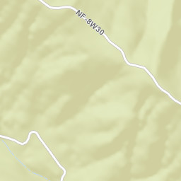 Bartlett Springs California Street Map