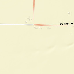 West Butte California Street Map