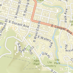 300-302 South Galena Street Aspen CO Street Map