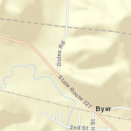 Byer Ohio Street Map