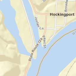 Hockingport Ohio Street Map