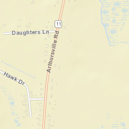 Oak Forest Estates Delaware Street Map