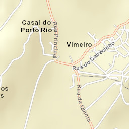 Vimeiro Street Map