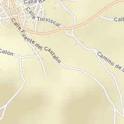 Alcuéscar Street Map