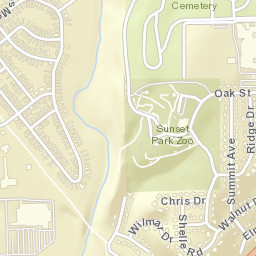 2398 Oak Street, Manhattan, KS 66502, USA Street Map