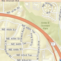 4317-4399 Northeast Davidson Road Street Map