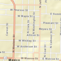 1001-1099 Missouri 15, Mexico, MO 65265 Street Map