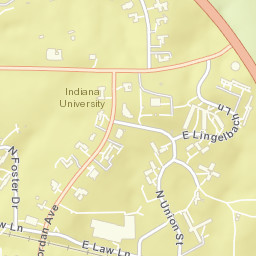 2200 E Lingelbach Ln, Bloomington, IN Street Map