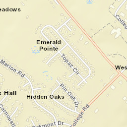 Fox Hall Delaware Street Map