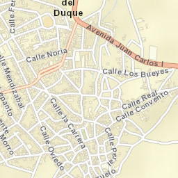 Herrera del Duque Street Map
