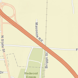 Presswood California Street Map