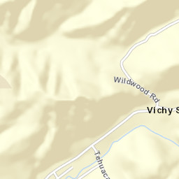 Vichy Springs California Street Map