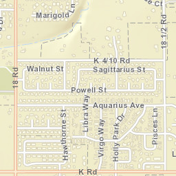 1101-1119 N Pine St Fruita CO Street Map