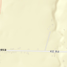 Mesa Colorado Street Map