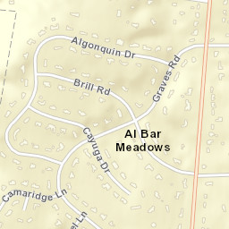 Al Bar Meadows Ohio Street Map