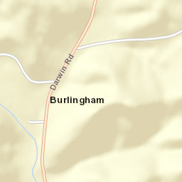 Burlingham Ohio Street Map