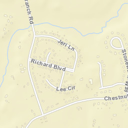 Voshell Cove Delaware Street Map