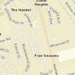 The Hamlet Delaware Street Map