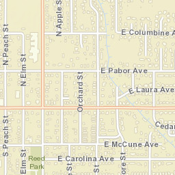 Fruita Street Map