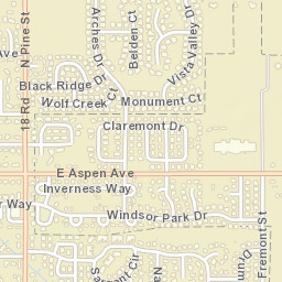 338 Belden Ct Fruita CO 81521 Street Map