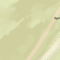 Spruce Colorado Street Map