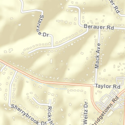 Mack Ohio Street Map