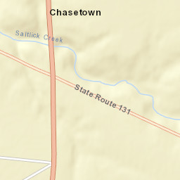Chasetown Ohio Street Map