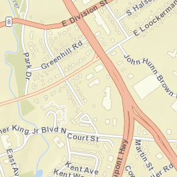 Goldsboro Delaware Street Map