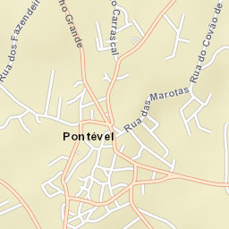 Pontével Street Map