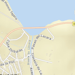 Cordobilla de Lácara Street Map