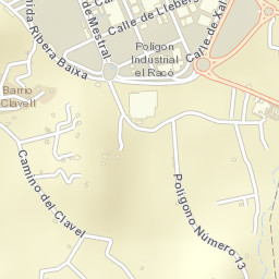 Corbera Street Map
