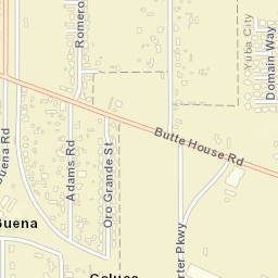 Colusa Junction California Street Map