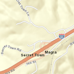 Magra California Street Map
