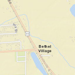 5651-5957 South Jonesville Road, Columbus Street Map