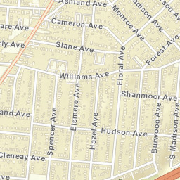 Norwood Ohio Street Map