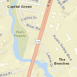 Capitol Green Delaware Street Map