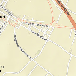 Llaurí Street Map