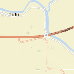 Tarke California Street Map