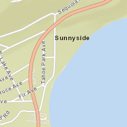 Tahoe Park California Street Map