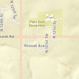 3225-3229 North 123rd Street, Kansas City Street Map