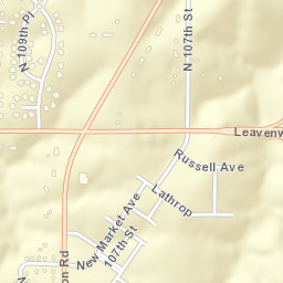 3306 North 109th Terrace, Kansas City, KS Street Map